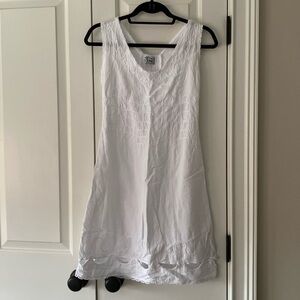 NWOT White Summer Beach Dress Size S